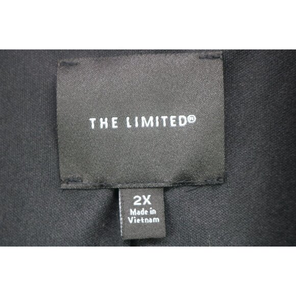 The Limited Black All Over Sequins Open Front Cardigan-Size 2X-Event-Party - Picture 6 of 10